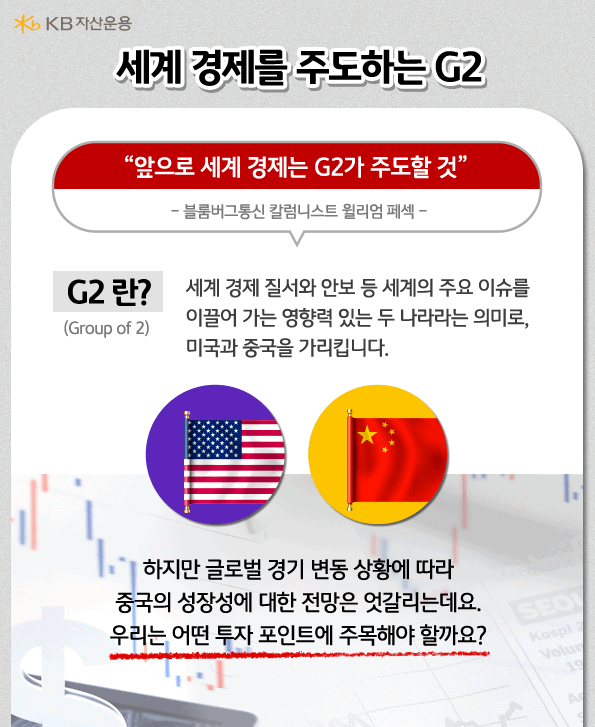 세계를 주도하는 g2. 중국과 미국.
